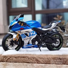 Modellino in scala 1:12 per moto sportiva in lega Suzuki GSX R1000R pressofusa