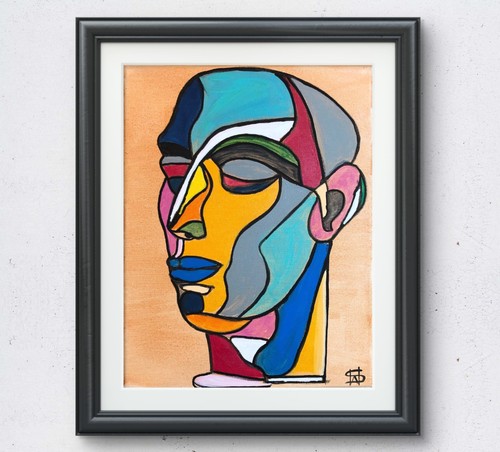 Originale cubista uomo - originale,