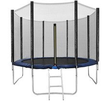 Trampolino 305 cm tappeto elastico da giardino esterno sport bambini rete sicura
