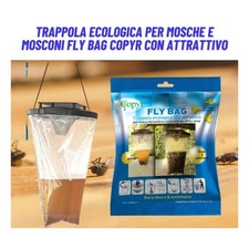 Trappola ecologica  Per Mosche E Mosconi  CON ATTRATTIVO FLY BAG Copyr 