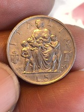 Rara Splendida  5 Lire 1937