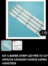 Kit Barre Led Tv  HiTACHI43