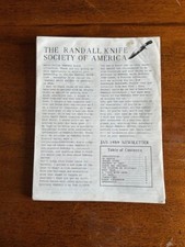 Coltelli Randall Randall Knife Society