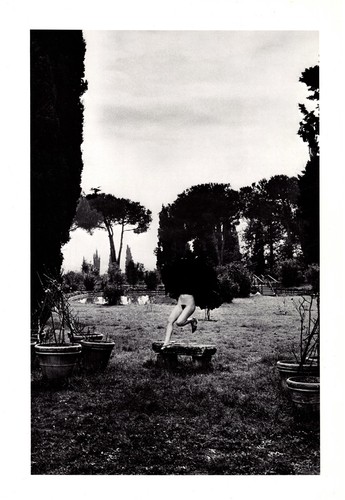 Helmut newton a garden - in,