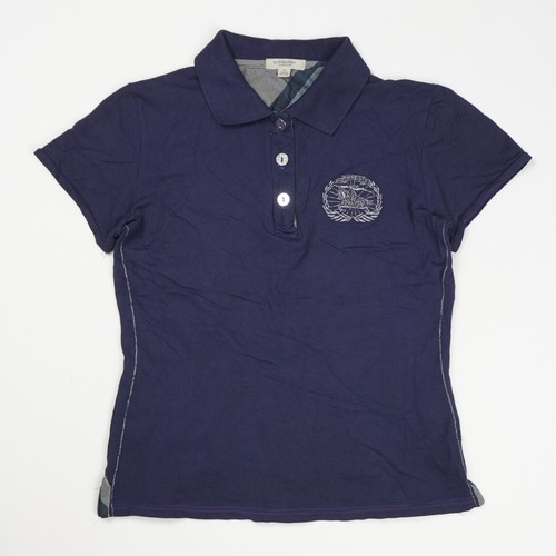 Polo donna burberry ricamata - polo,