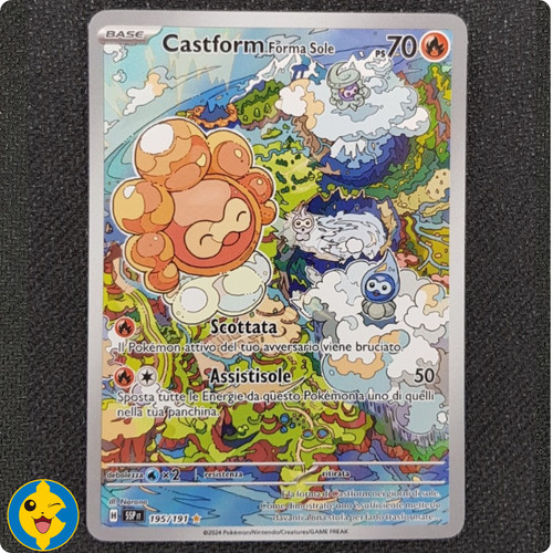 Castform forma sole - forma,