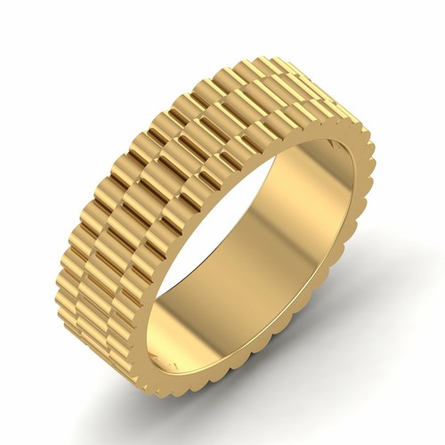 Anello oro massiccio - in,
