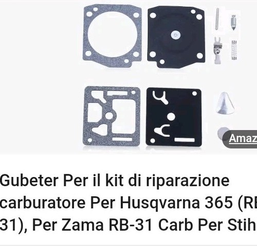 Kit membrana carburatore - membrana,
