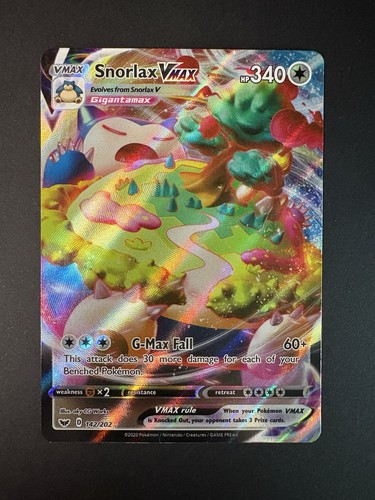 Snorlax vmax 142 - vmax, 142/202