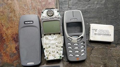 Nokia 3310 grigio - , arancione