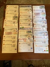 Ascoli calcio lotto 64 biglietti ticket 