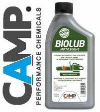 LUBRIFICANTE OLIO VEGETALE ECOLOGICO PER CATENE E BARRE DI MOTOSEGHE CAMP BIOLUB