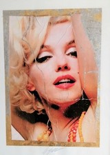 Giuliano Grittini cm 70x50 Tecnica mista collage " Omaggio a Marylin "