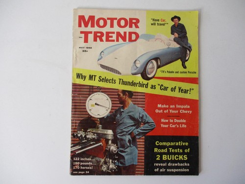 Motor trend magazine may 1958 - magazine,,