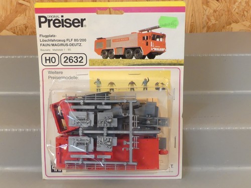 Preiser 2632 vigili - del, fuoco