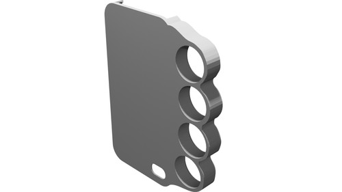 Custodia tirapugni per iphone - tirapugni,
