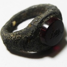 Anello Antico Romano Argento