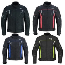 Giacca Moto Uomo in Tessuto