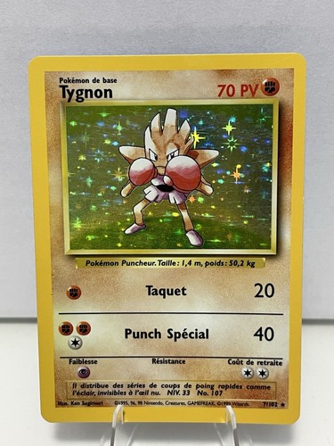 Carte pokémon tygnon - carte,