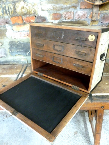 Vintage engineers tool chest - engineers,