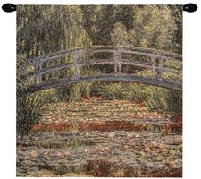 Arazzo tessuto ponte Giverny |