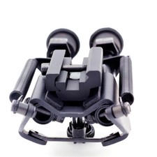 Bipiede fucile 6-9 pollici compatto ritorno molla cecchino con adattatore attacco Picatinny