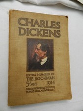 1914, Charles Dickens : Extra Number of The Bookman, SB ILLUS + BONUS