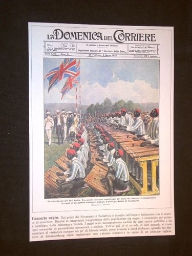 Anno 1923 concerto negro - anno,