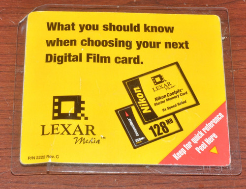 Scheda memoria lexar nikon - di,