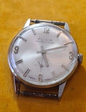 Montre Flica 17 Jewels Cal FE 233   Fonctionne Lire DESCRIPTIF 