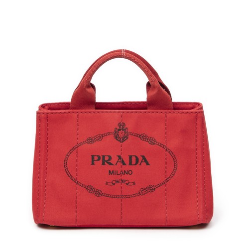 Borsa prada small canapa tote - prada,