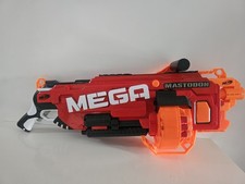 NERF MEGA Red Mastodon N Strike Blaster usato in buone condizioni - 