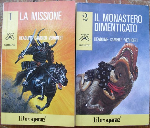 Librogame samurai missione - librogame,