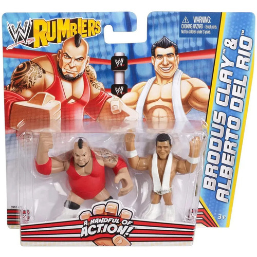 Wwe action figures brodus - action,
