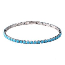 Bracciale tennis turchese ZARD
