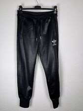 Adidas Chile 62 Pantaloni Tuta Nero Argento Taglia S Donna Trousers Bottom Pants