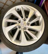 17" Silver Acura Rims & Low