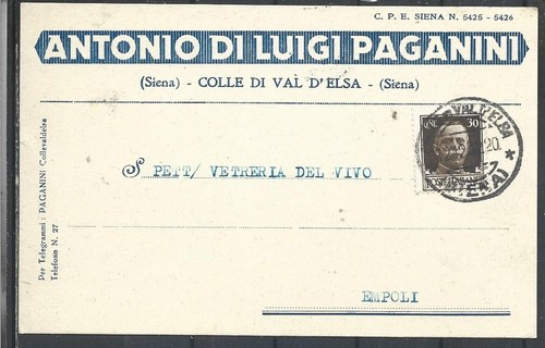 1932 colle val elsa - colle, siena