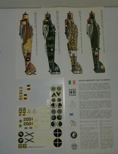 SAVOIA MARCHETTI SM 79 SPARVIERO  DECAL 1/72 ESCI PARZIALE REGIA AEREONAUTICA
