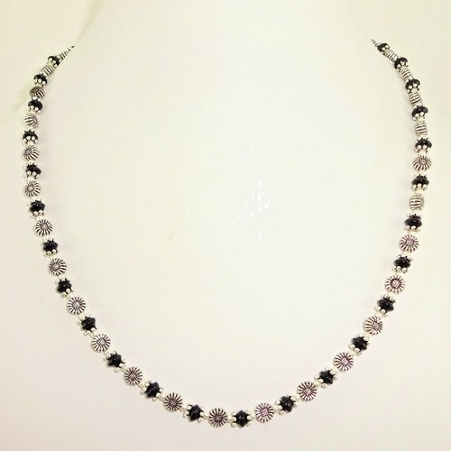 Collana onice nera - onice, naturale