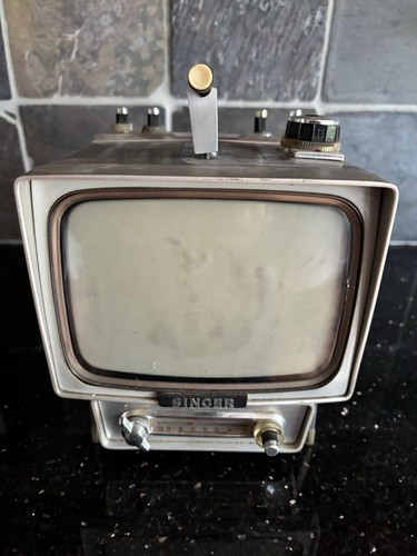 Portatile vintage singer - tv,