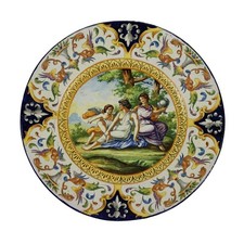 Piatto da Parata Ceramica - Primi 900 Italia 