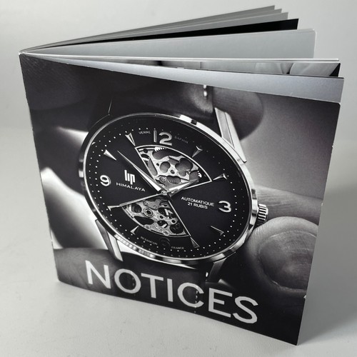 Brochure catalogo orologi