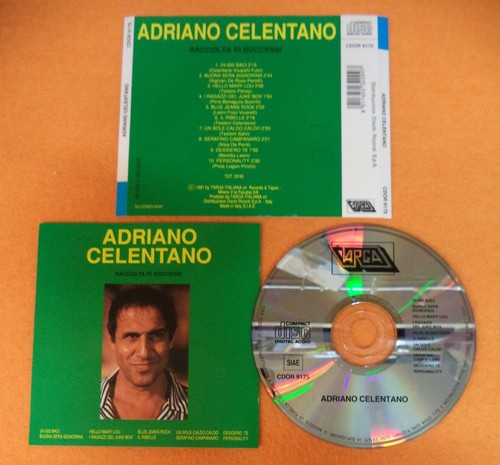 Adriano celentano raccolta - cd,