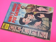 STAR CINEROMANZO GIGANTE 9 CFS 1955 NON C'E' AMORE PIU GRANDE Lualdi Cervi