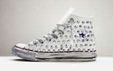 Converse Bianche Alte