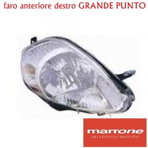 Faro destro pin fiat - faro,