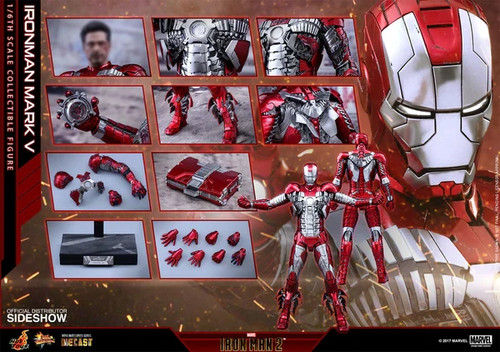Hot toys marvel iron - toys,