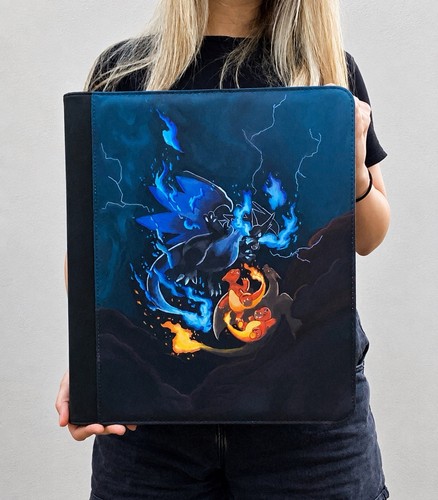 Binder carte pokémon mega - binder,