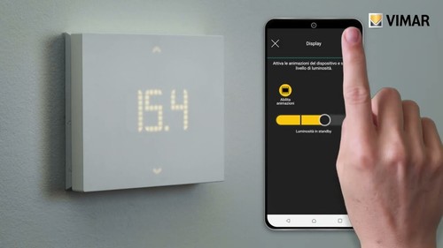 Termostato wifi bianco - termostato,